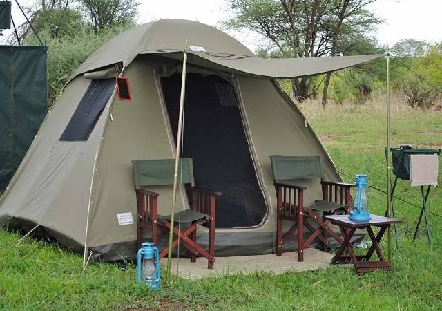 camping safari in Kenya